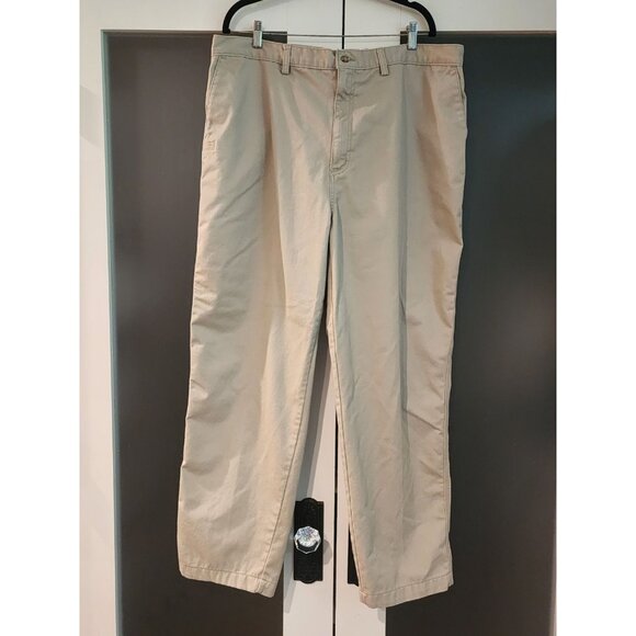 Carhartt Other - Carhartt Pants Cotton Khaki B129STN Mens 42x32 Flat Front Pockets